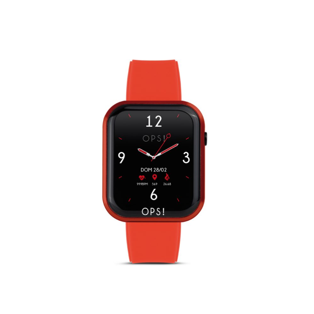 Ops! Smartwatch unisex rosso - OPSSW-10