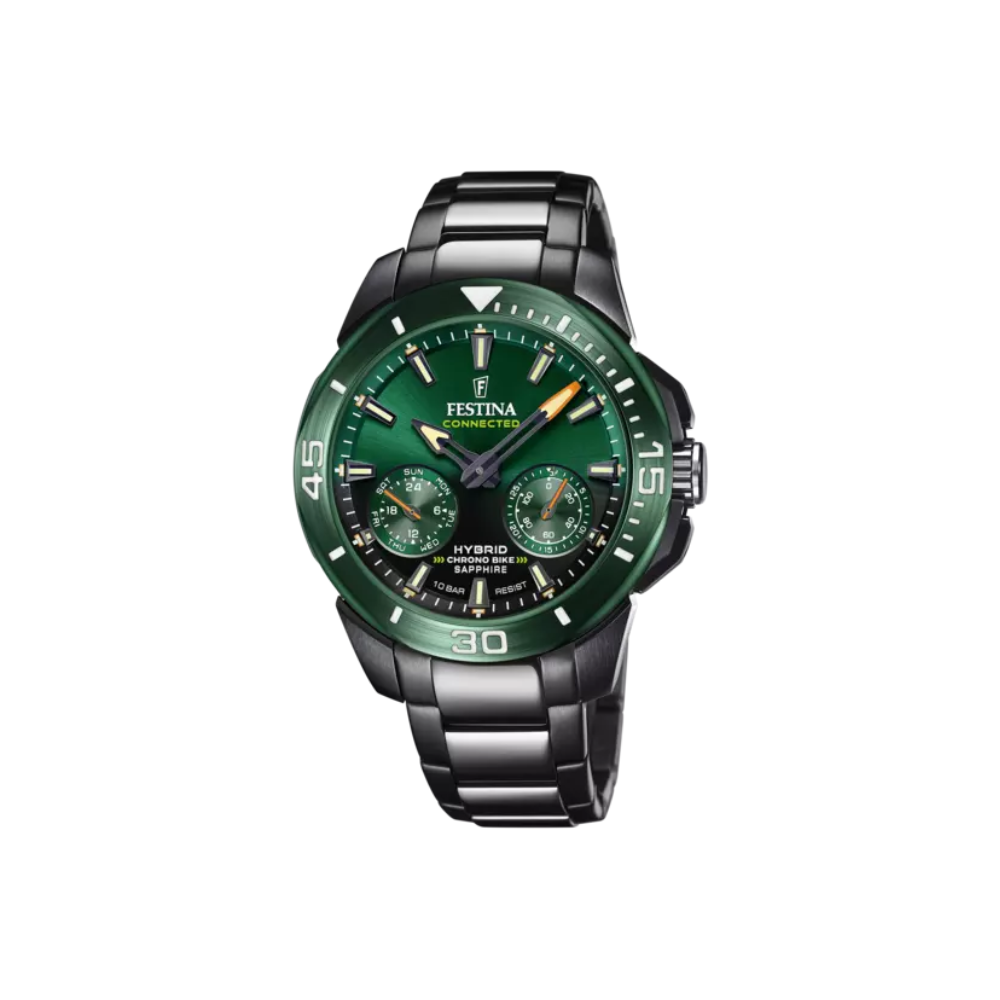 Festina Uomo Connected Verde Acciaio Inossidabile 316L F20646/1