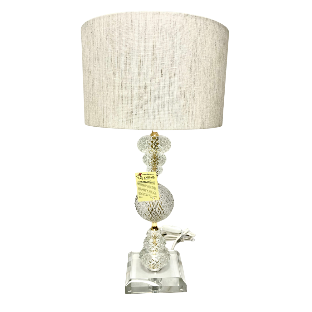 Lampada in cristallo - TP Kristall Cristalleria d'Arte - rif. LU2021