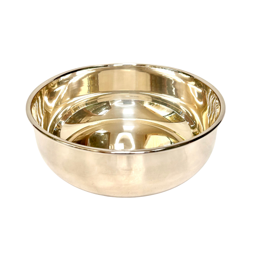 Ciotola in argento 800 liscia