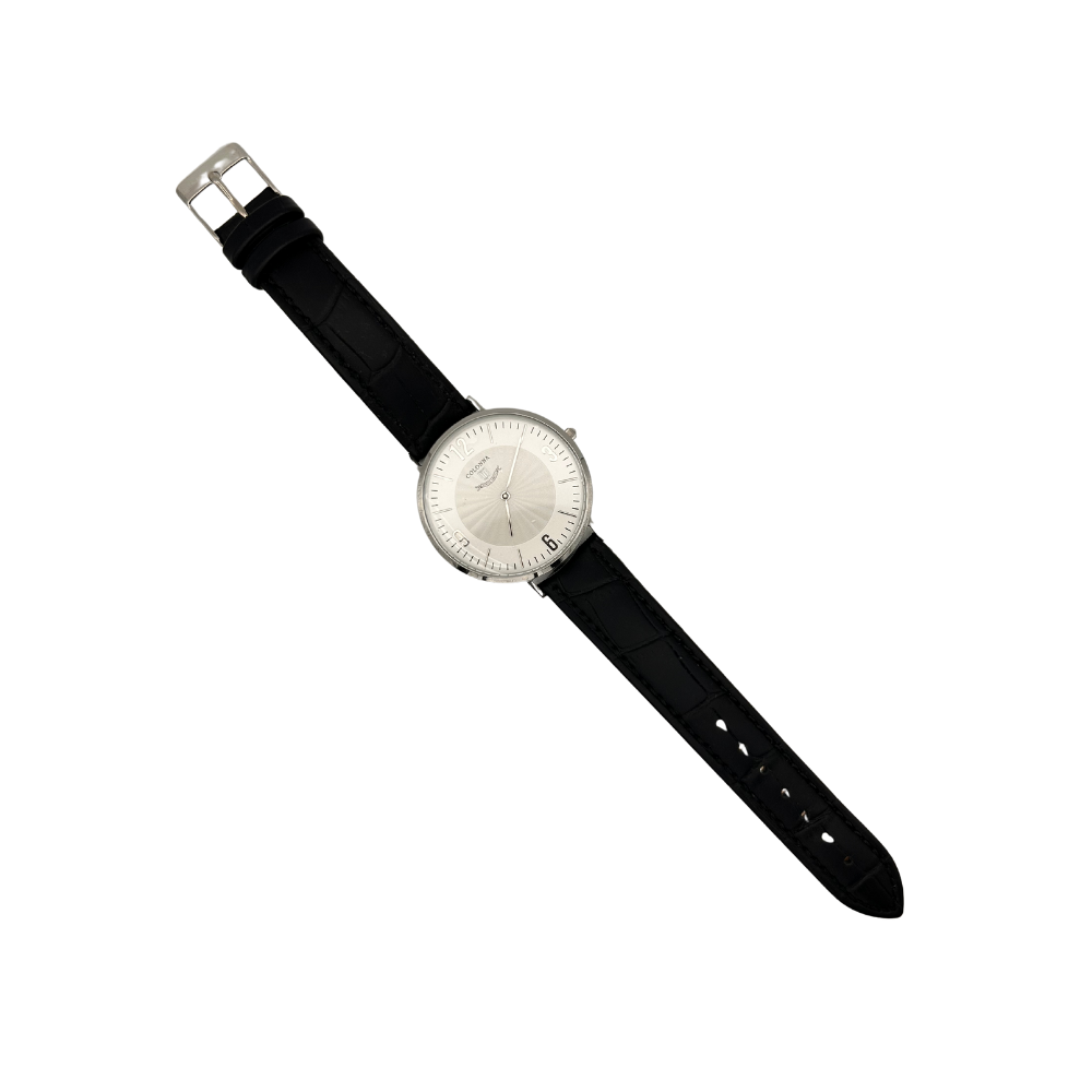 Colonna Uomo Bianco con Cinturino in pelle nero C22003MRB