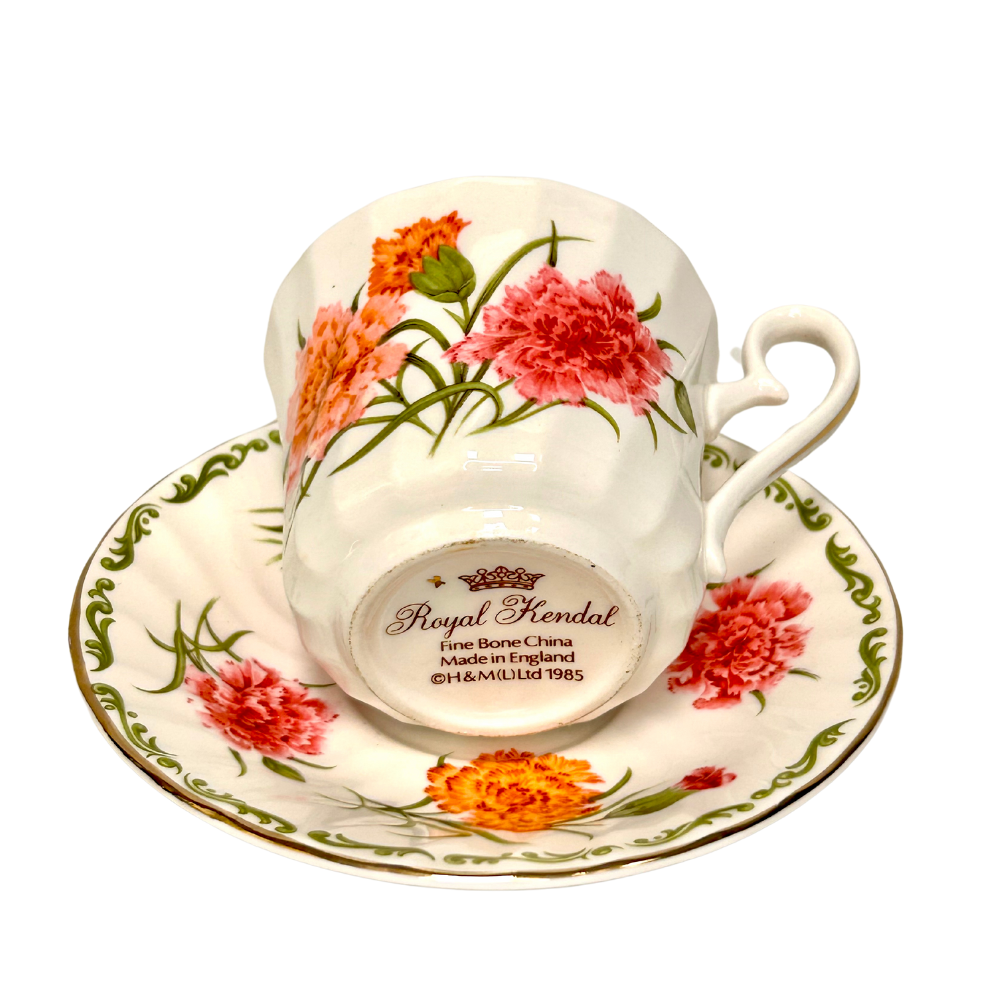 Tazza da collezione "January" - Royal Kendal - Fine Bone China - Made in England