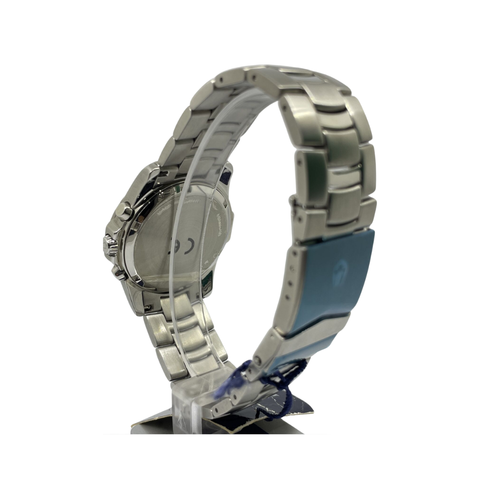 Bulova Uomo Cronografo Nero con Cinturino in Acciaio 63B68