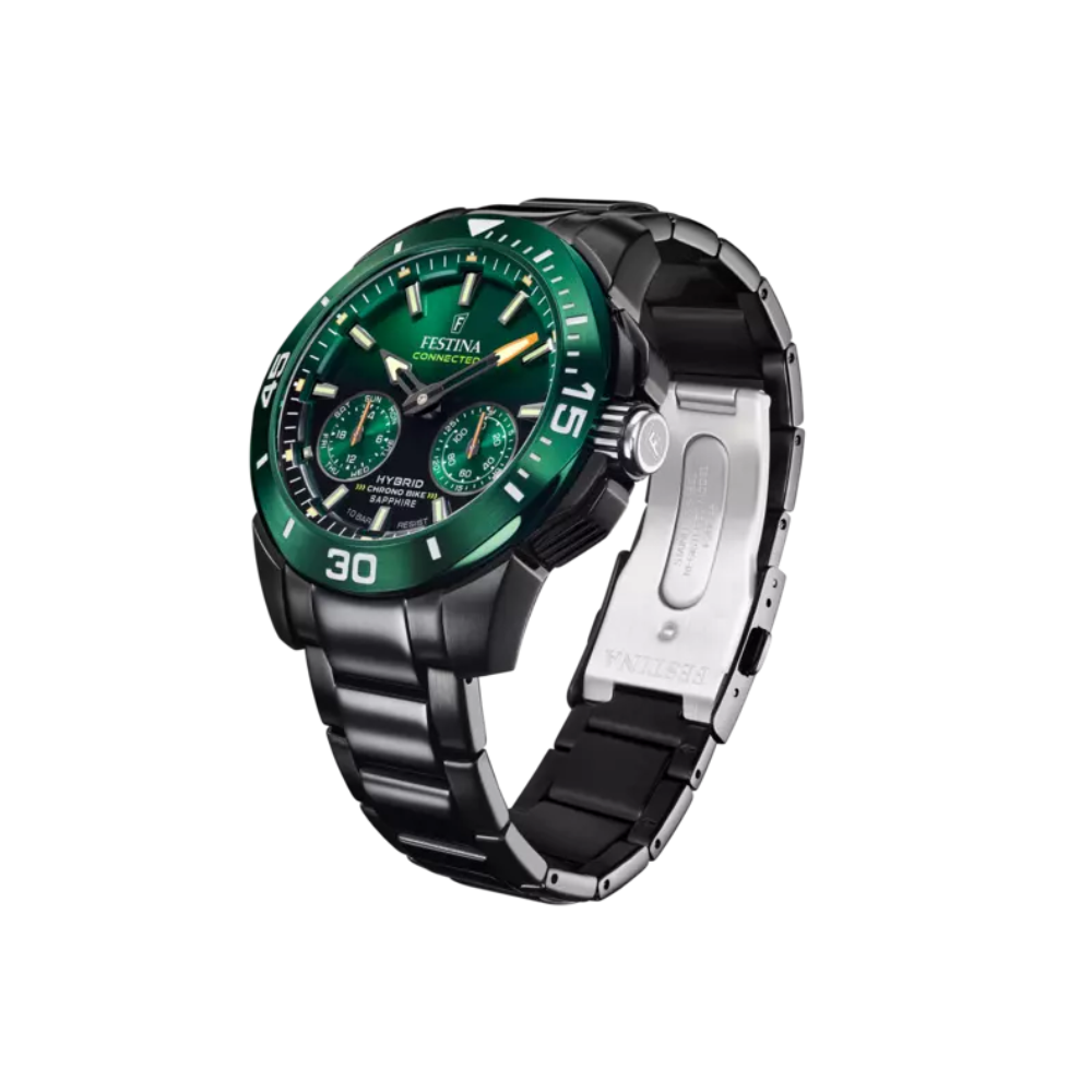 Festina Uomo Connected Verde Acciaio Inossidabile 316L F20646/1