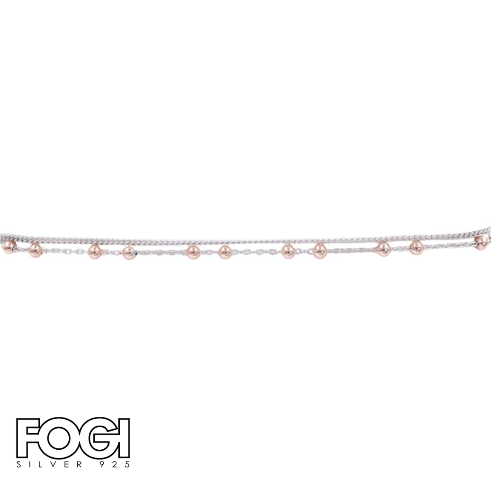Bracciale Donna Fogi Silver 925 Collezione Line Rif. BDB33/13