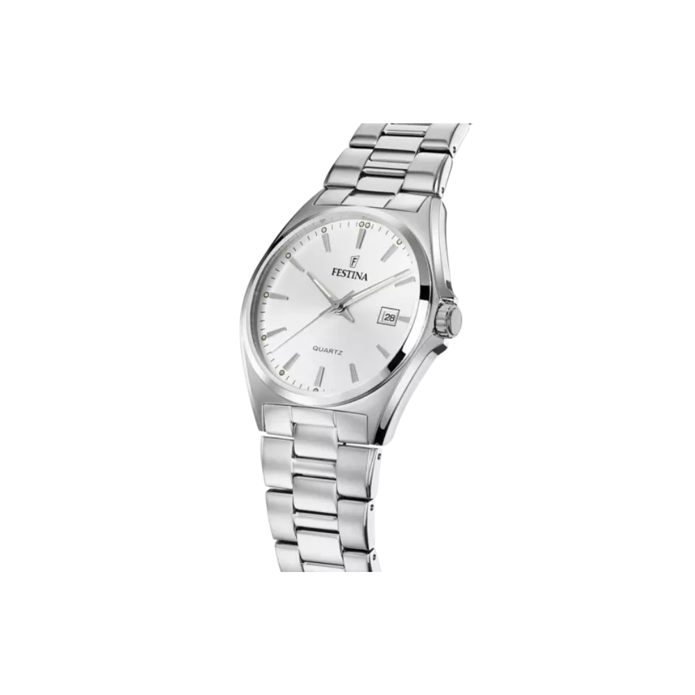 Festina Uomo Classics Bianco con Cinturino in Acciaio F20552/2