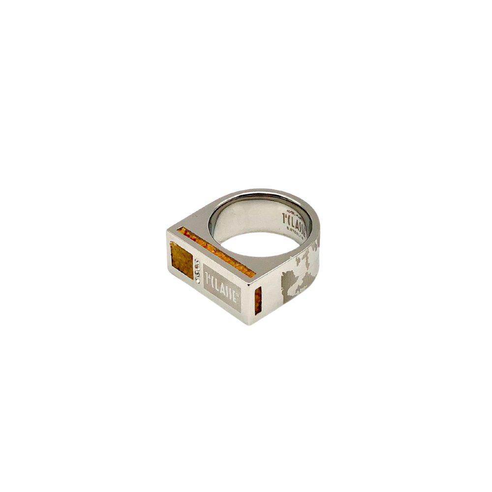 Alviero Martini Anello Donna con Swarovski e mappa prima classe - JPC 800/32C