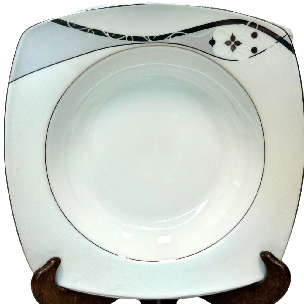 Servizio piatti Rosenberg in filo di platino Collection Limoges - rif. Butterfly