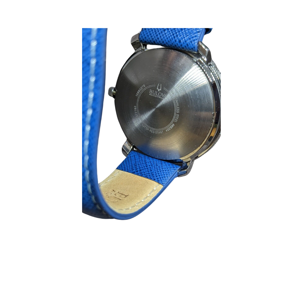 Bulova Donna Accutron II Blu con Cinturino Blu 96B204