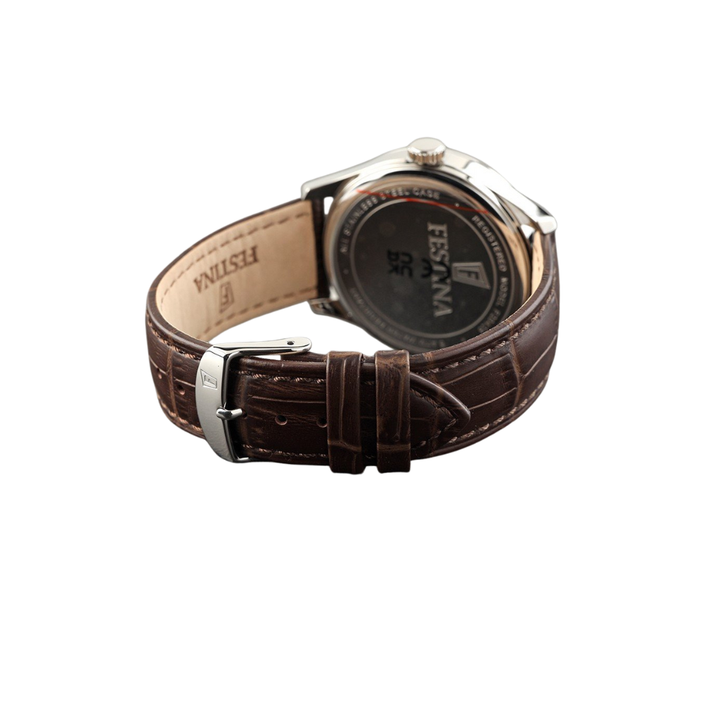 Festina Uomo Classics Bianco con Cinturino in Pelle F20426/4