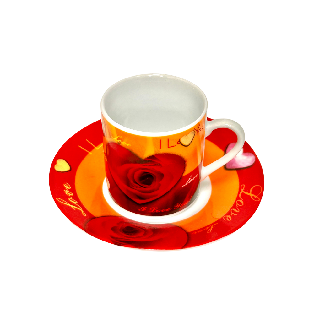 Servizio solo tazzine caffè Lucilla 6 pezzi