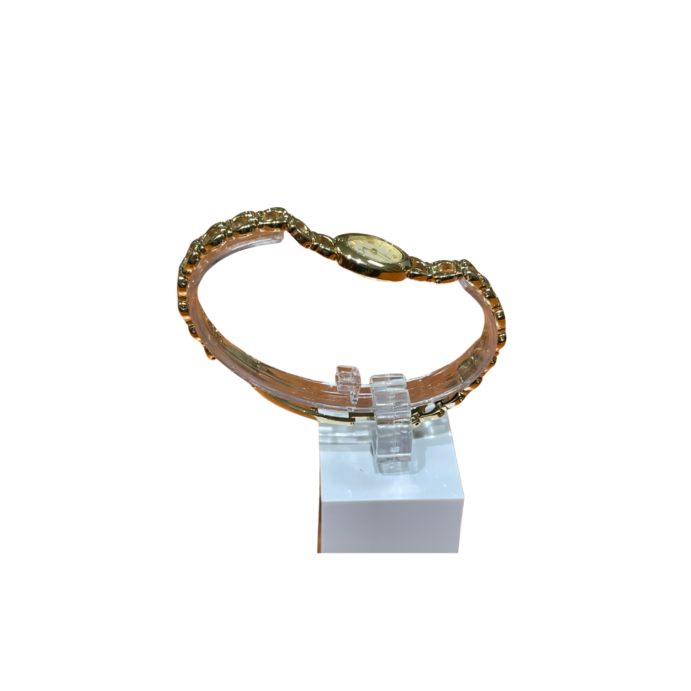 Festina Donna Solo Tempo Bianco con Cinturino in Acciaio Placcato in Oro F16161/2