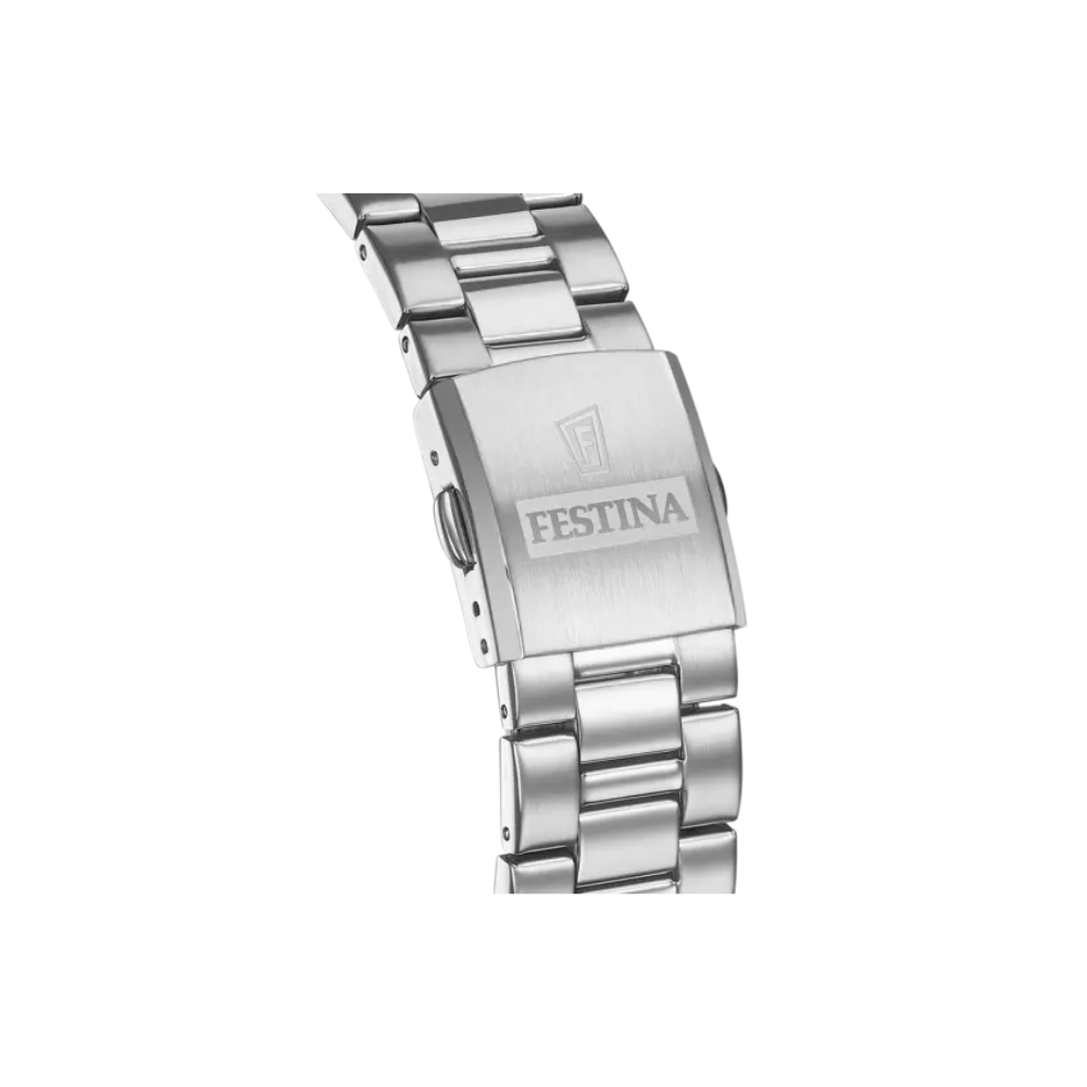 Festina Uomo Classics Bianco con Cinturino in Acciaio F20552/2