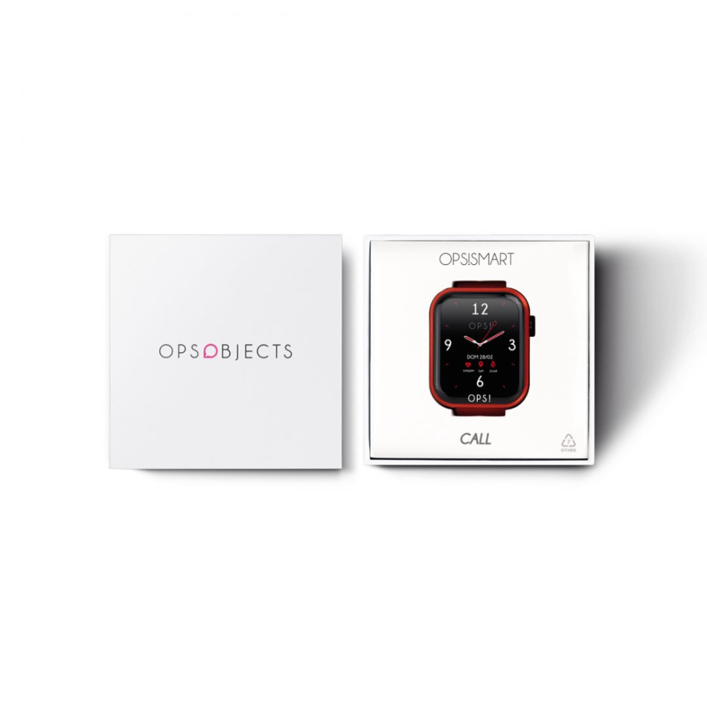 Ops! Smartwatch unisex rosso - OPSSW-10