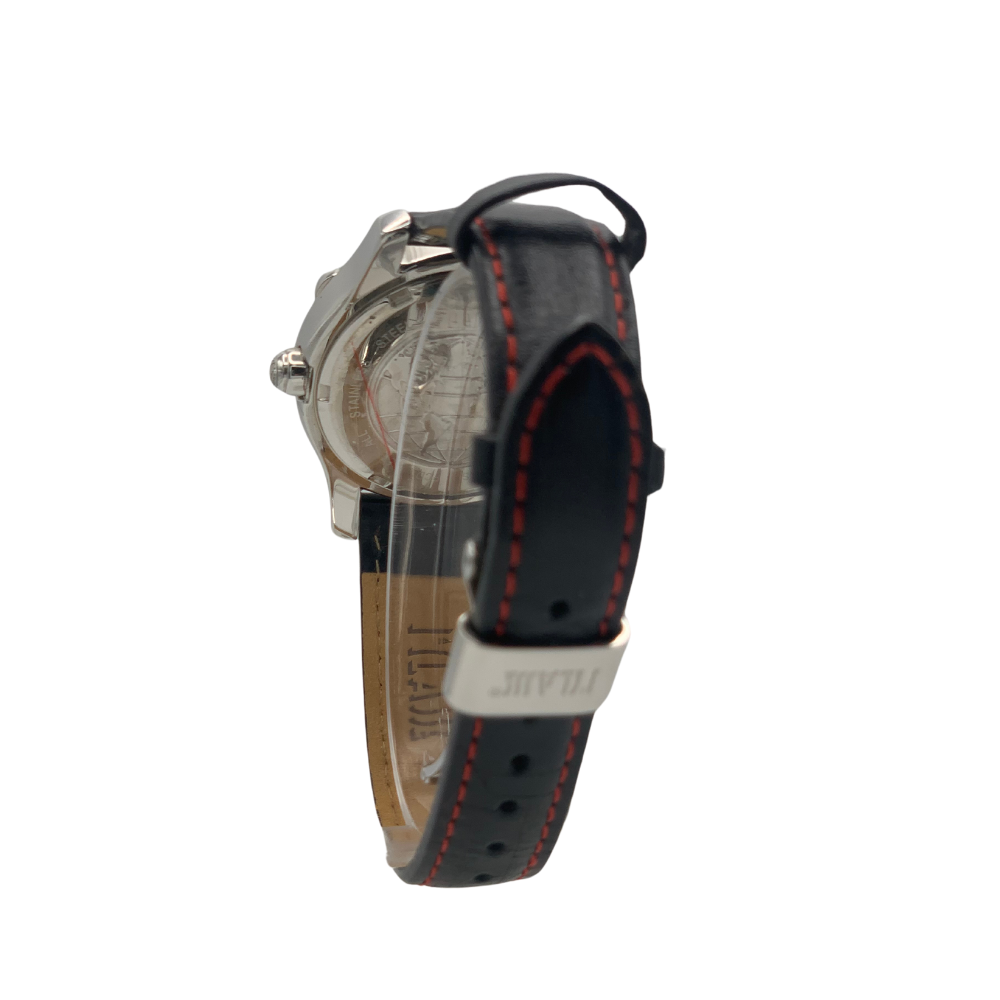 Alviero Martini Unisex solo tempo nero con cinturino in pelle - PCD650/AA
