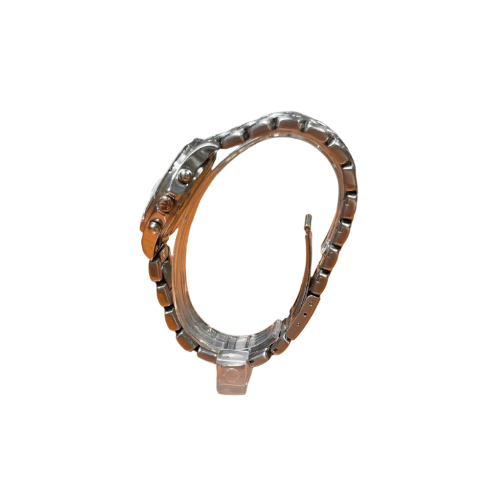 Bulova Donna Multifunzione Bianco con Cinturino in Acciaio JC726