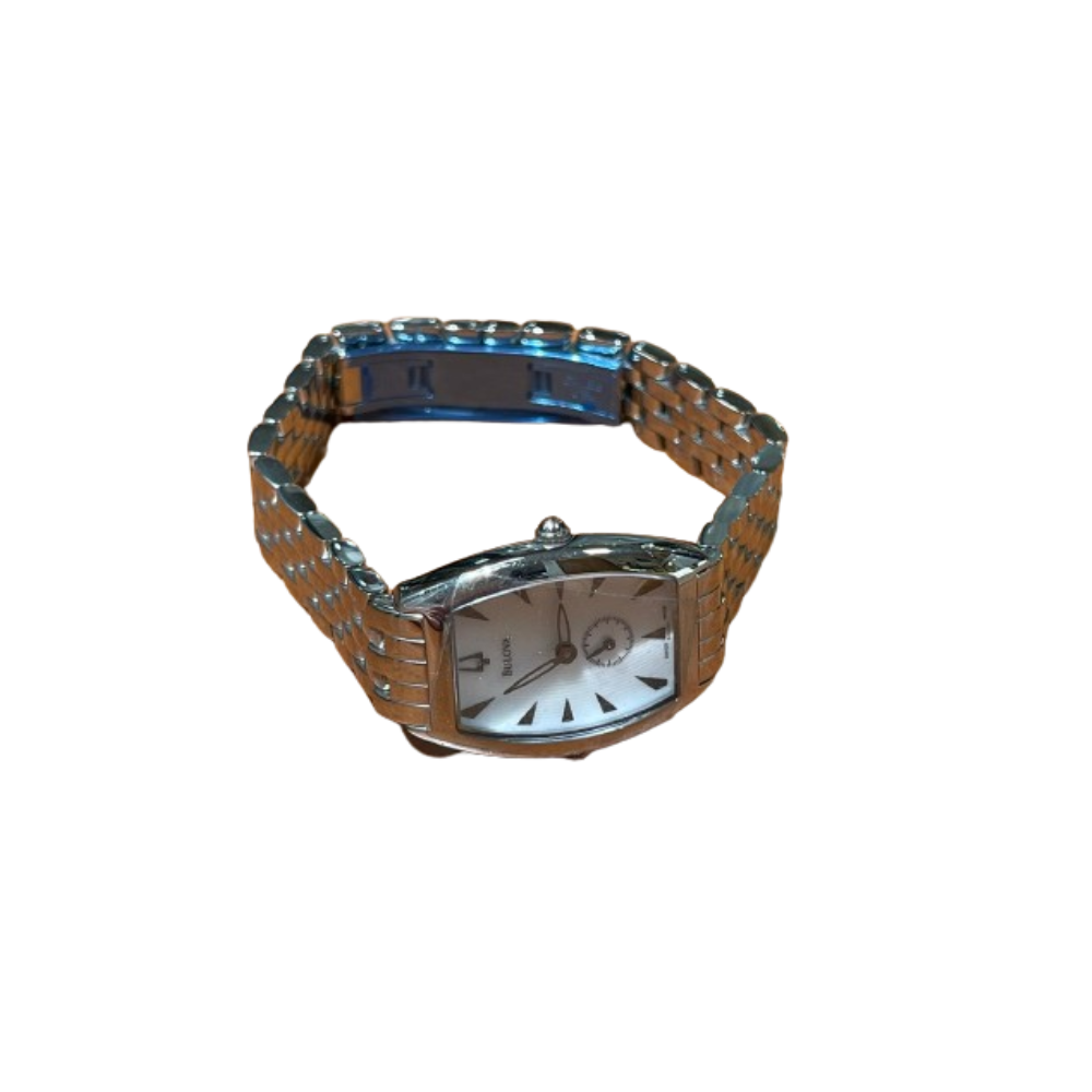 Bulova Donna Accutron Bianco con Cinturino in Acciaio 63L001