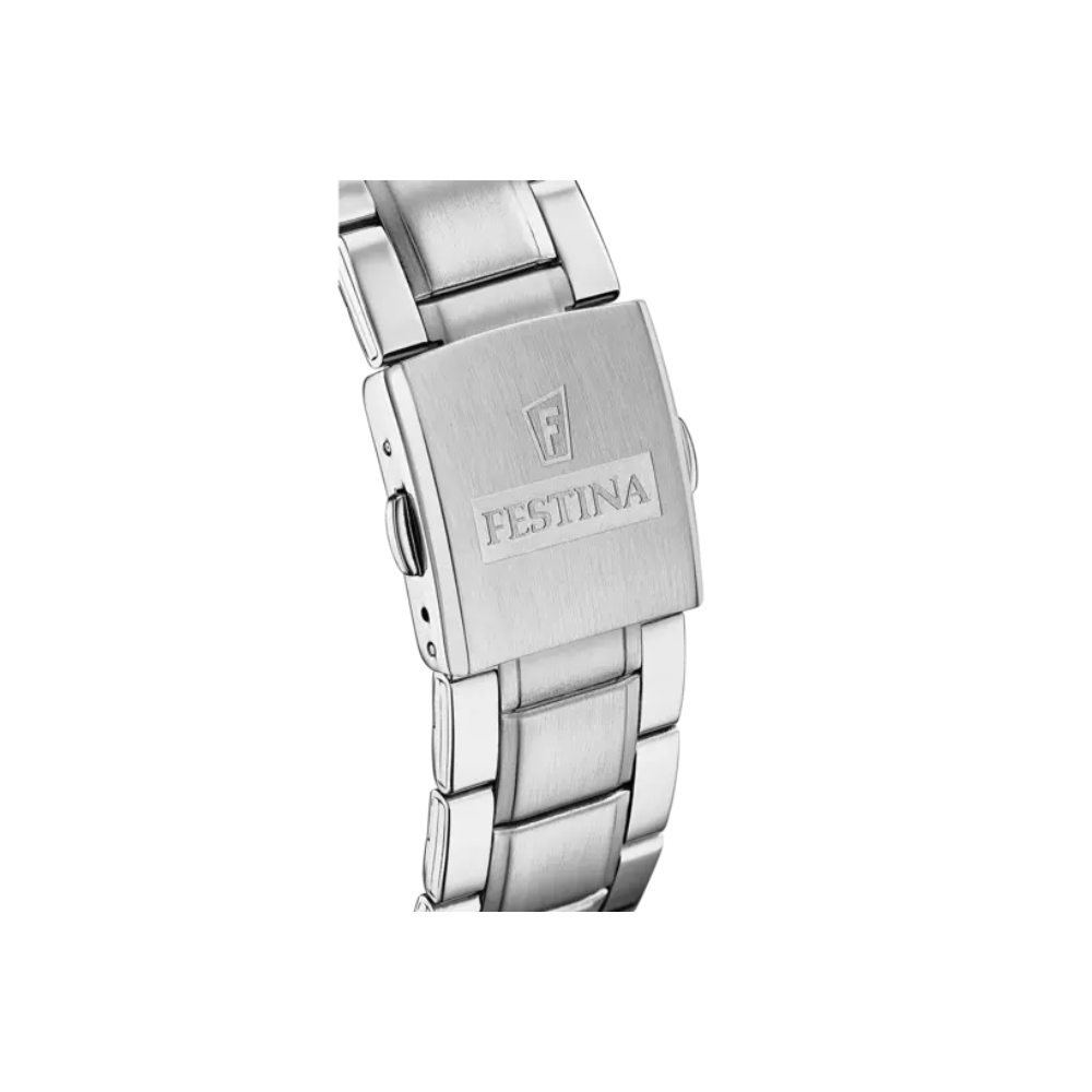 Festina Uomo Cronografo Argento con Cinturino in Acciaio F16759/2