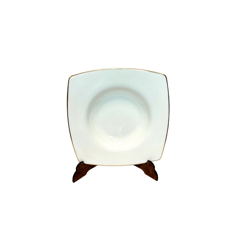 Servizio piatti e caffè Rosenberg filo d'oro Collection Gold Line