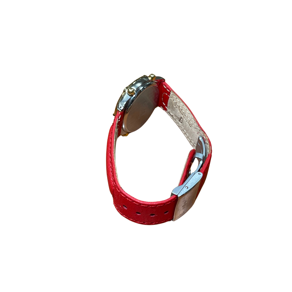 Festina Uomo Cronografo Rosso con Cinturino Rosso in Pelle F6539