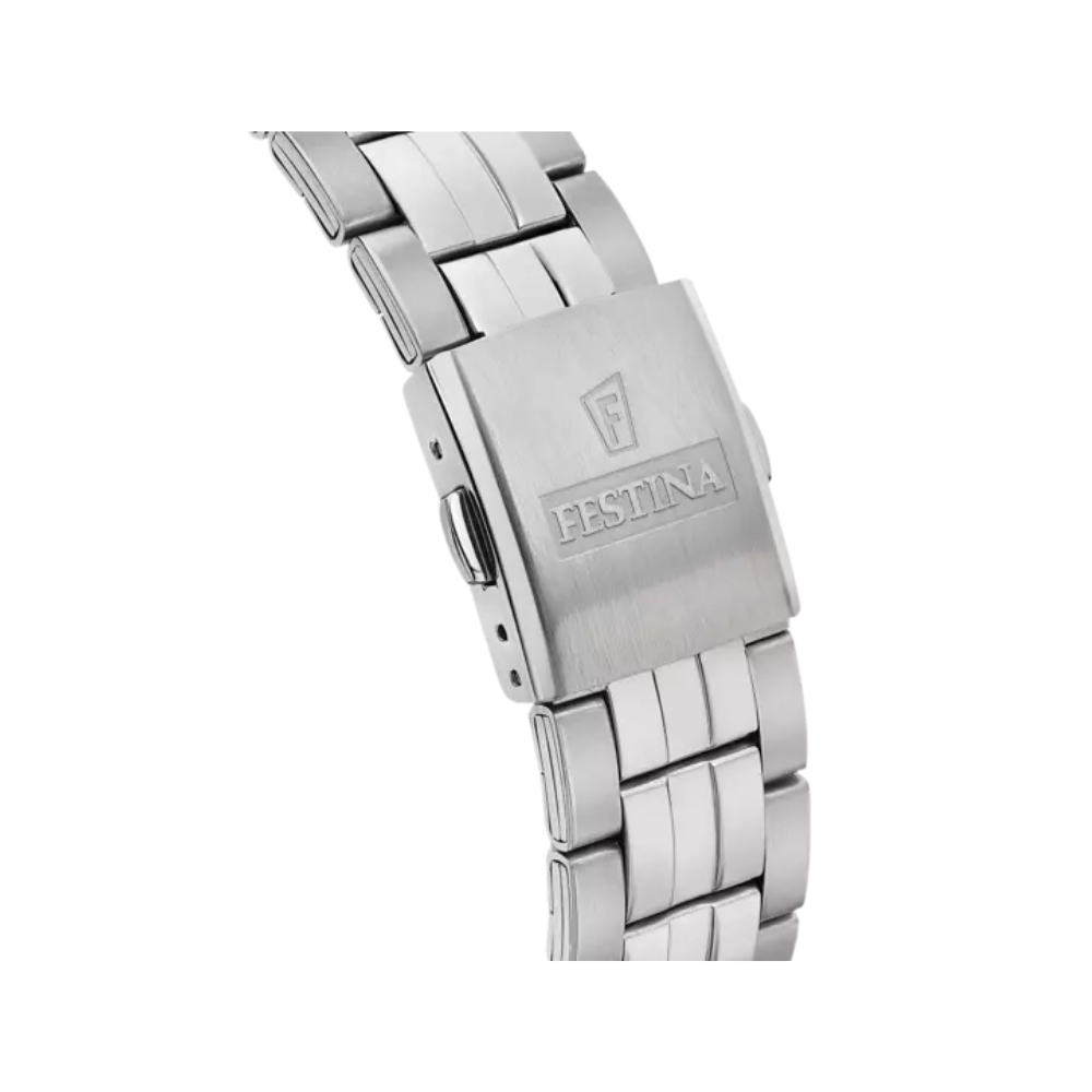 Festina Uomo Retro Blu con Cinturino in Acciaio F16822/3