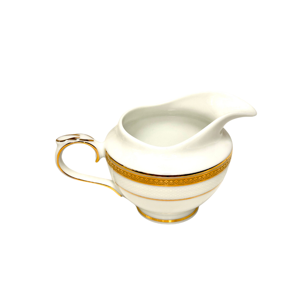 Servizio piatti e caffè Rosenberg filo oro Fine Porcelain Bardot Gold Collection Limoges