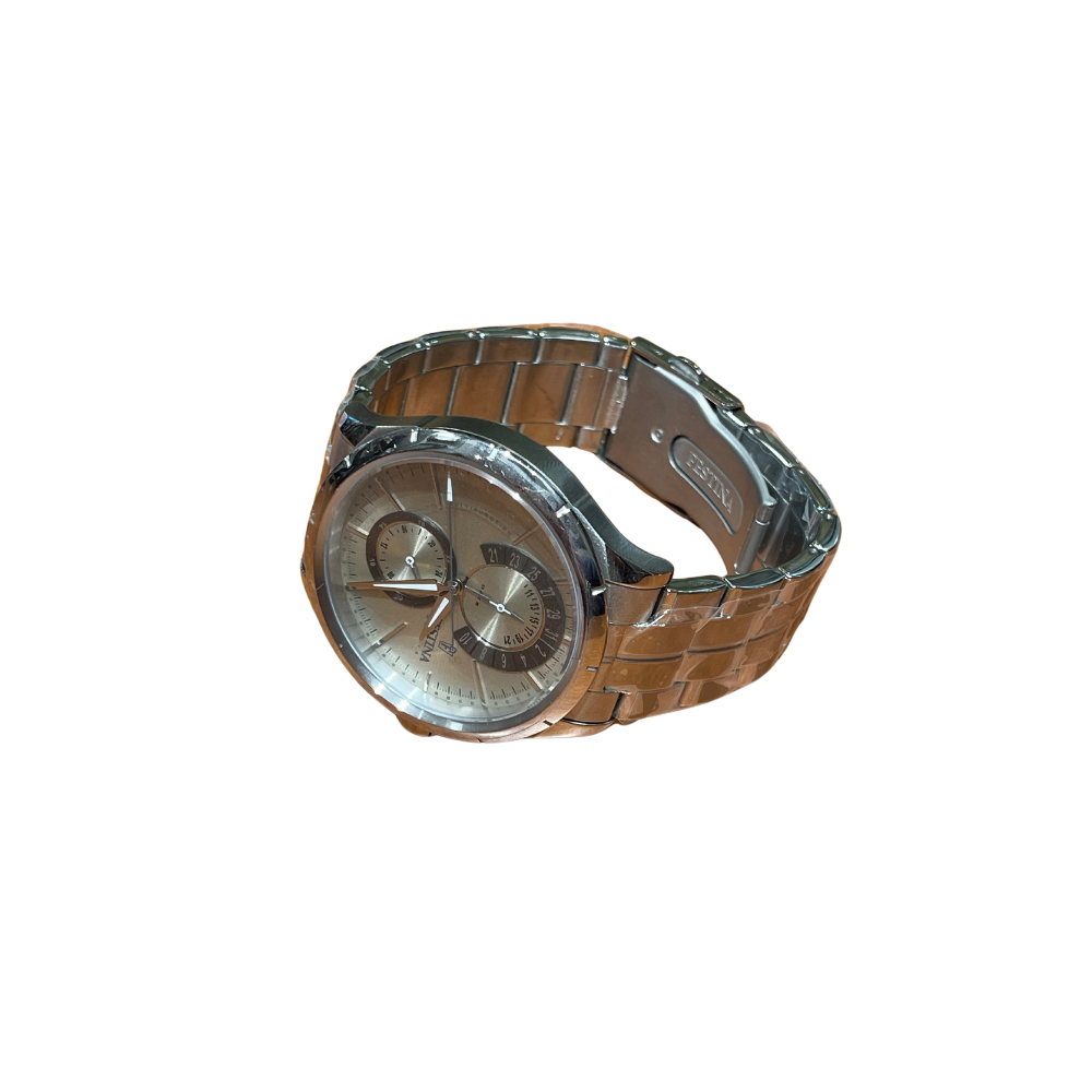 Festina Uomo Retro Champagne con Cinturino in Acciaio F16632/9