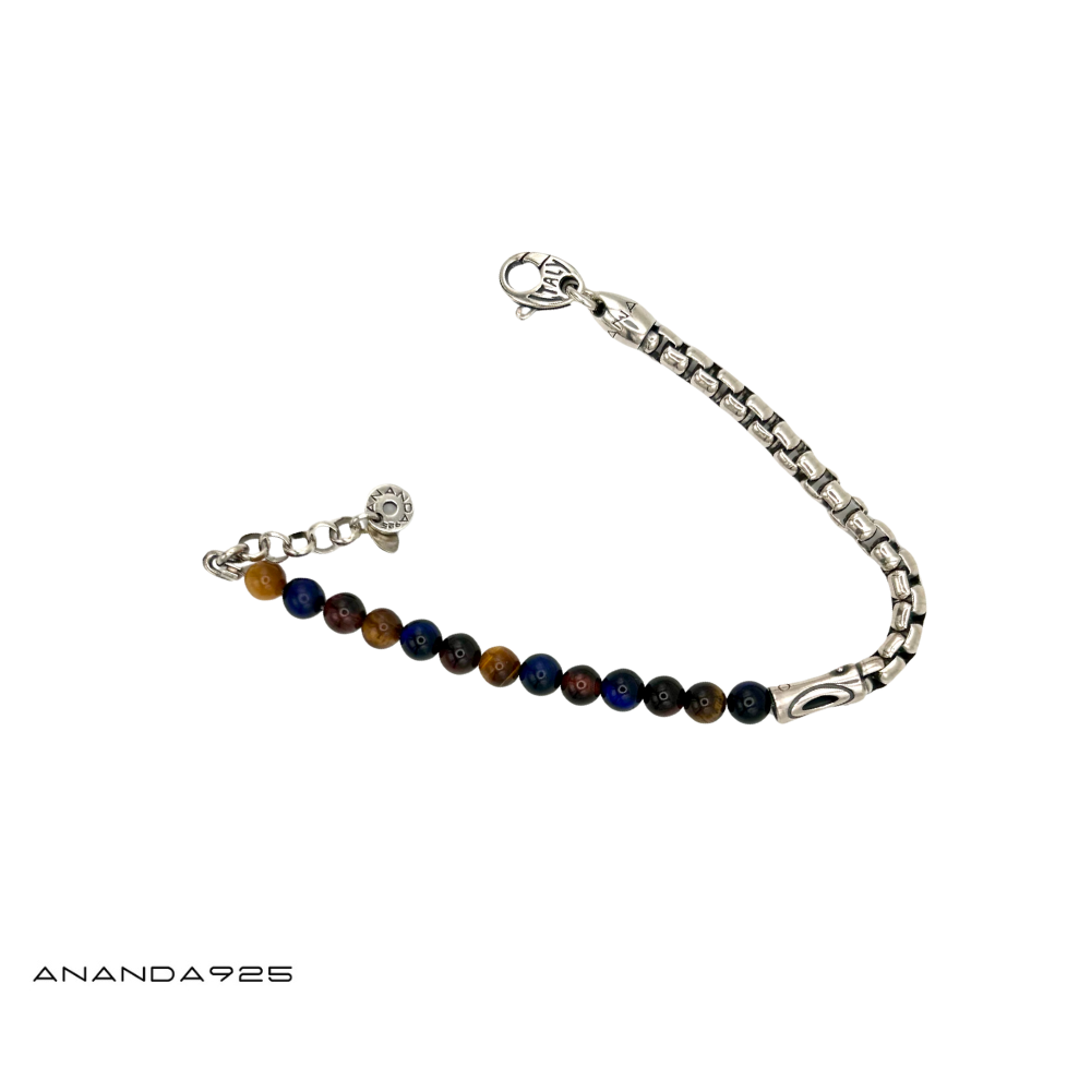 Bracciale Ananda925 con pietre dure Rif. A-BR442N