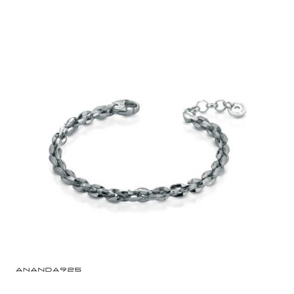 Bracciale Ananda925 catena con maglia agganciata Rif. A-BR286B