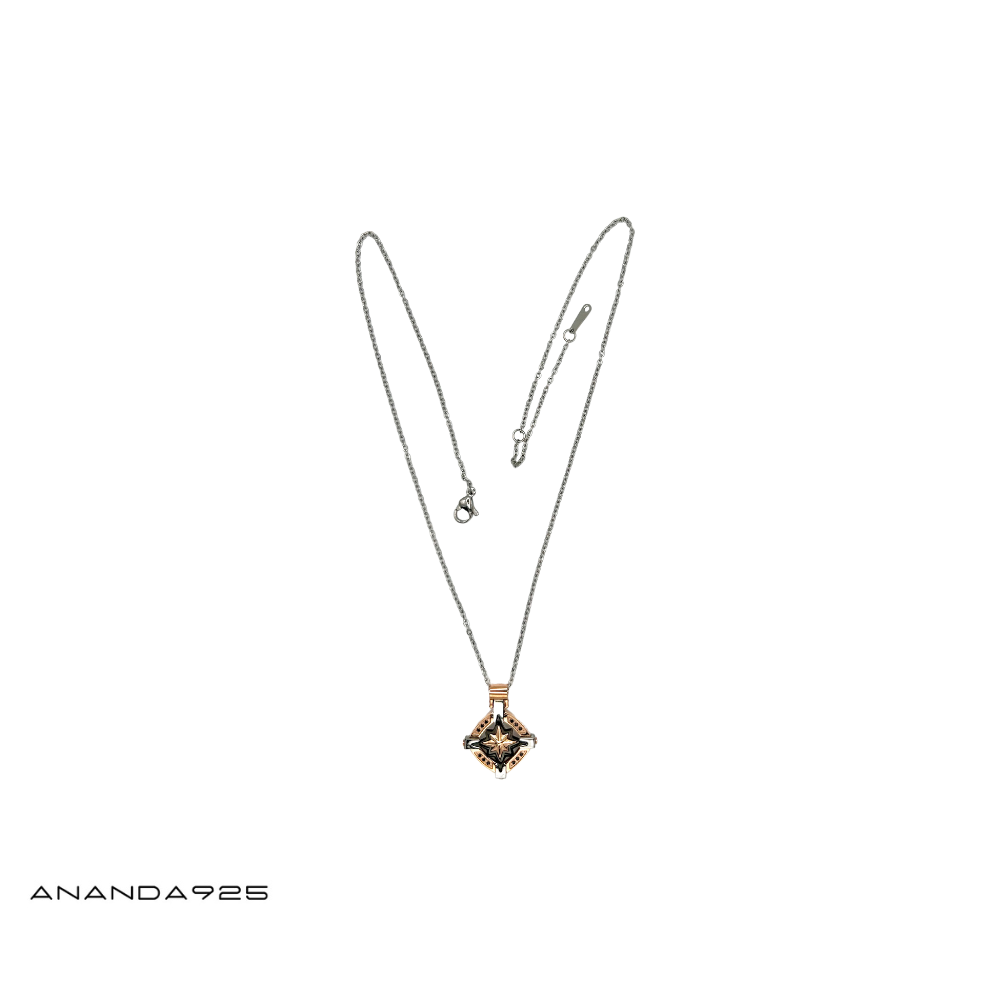 Collana Ananda925 Rosa dei venti Rif. AS-ACD224