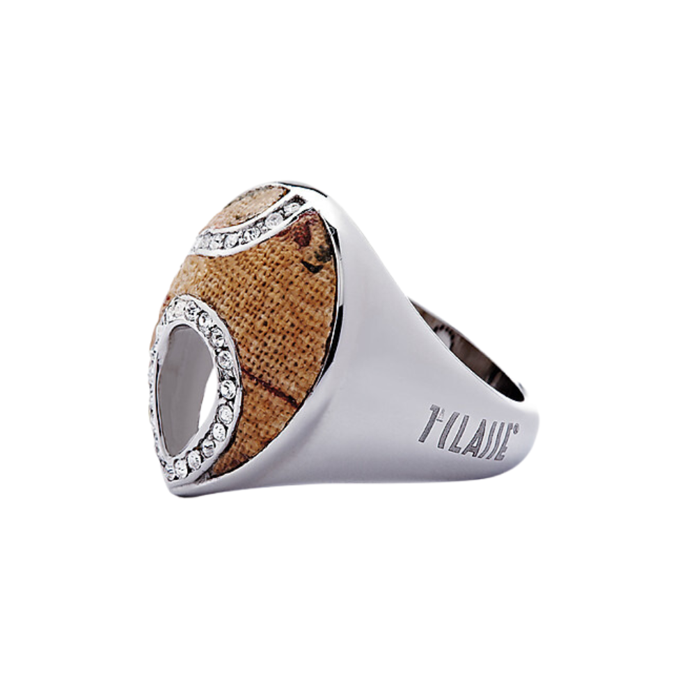 Alviero Martini Anello Donna con Swarovski e mappa prima classe - JPC M800/79B