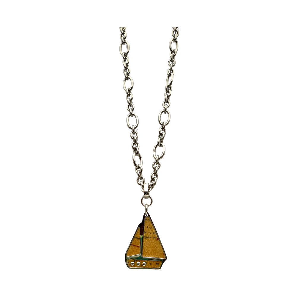 Alviero Martini Donna Collana con Barca a Vela - JPC 700/27