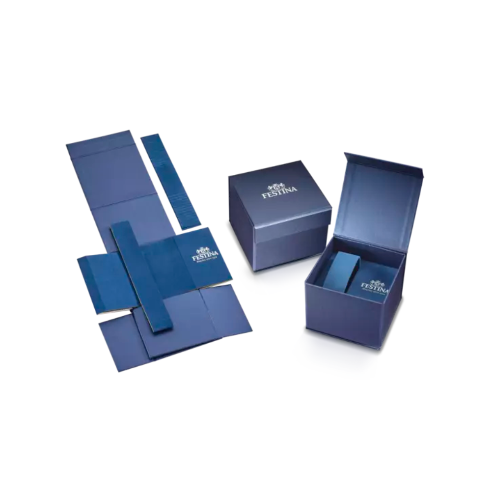 Festina Uomo Classics Blu con Cinturino in Acciaio F20425/5