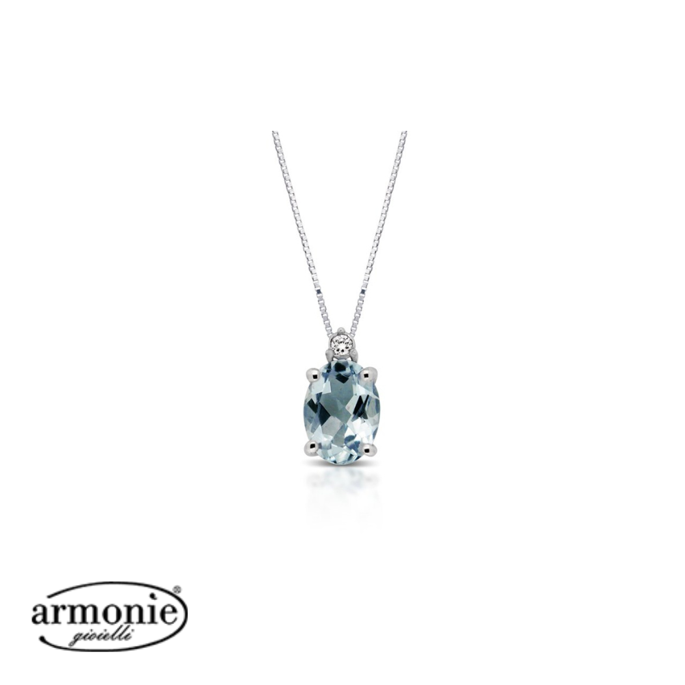 Collana Donna Armonie Gioielli con acquamarina CL2825AM