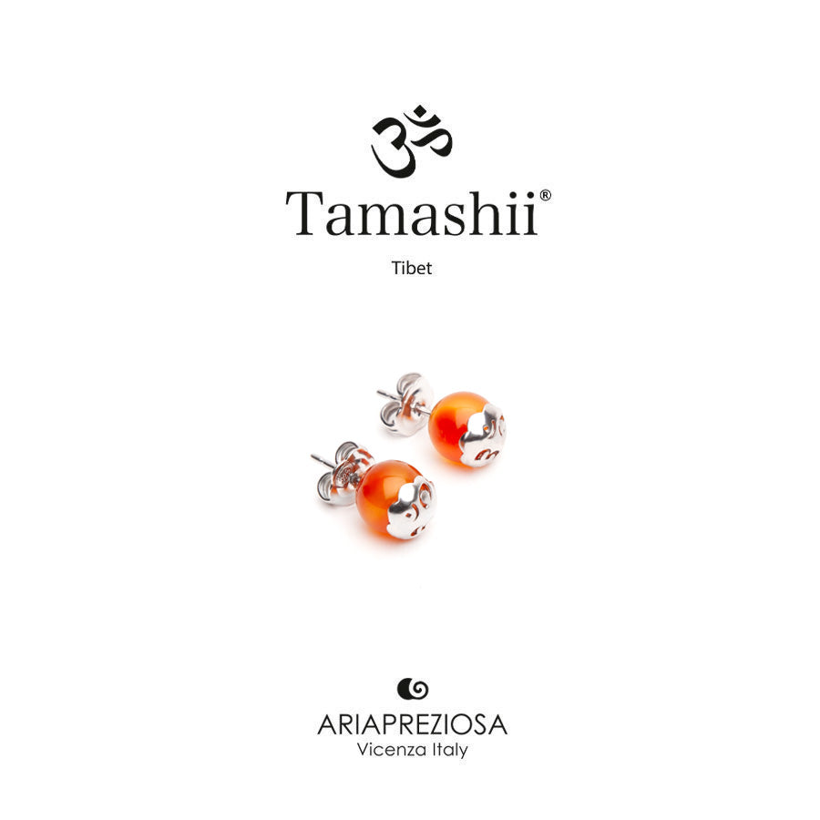 Tamashii Orecchini Sphere Corniola