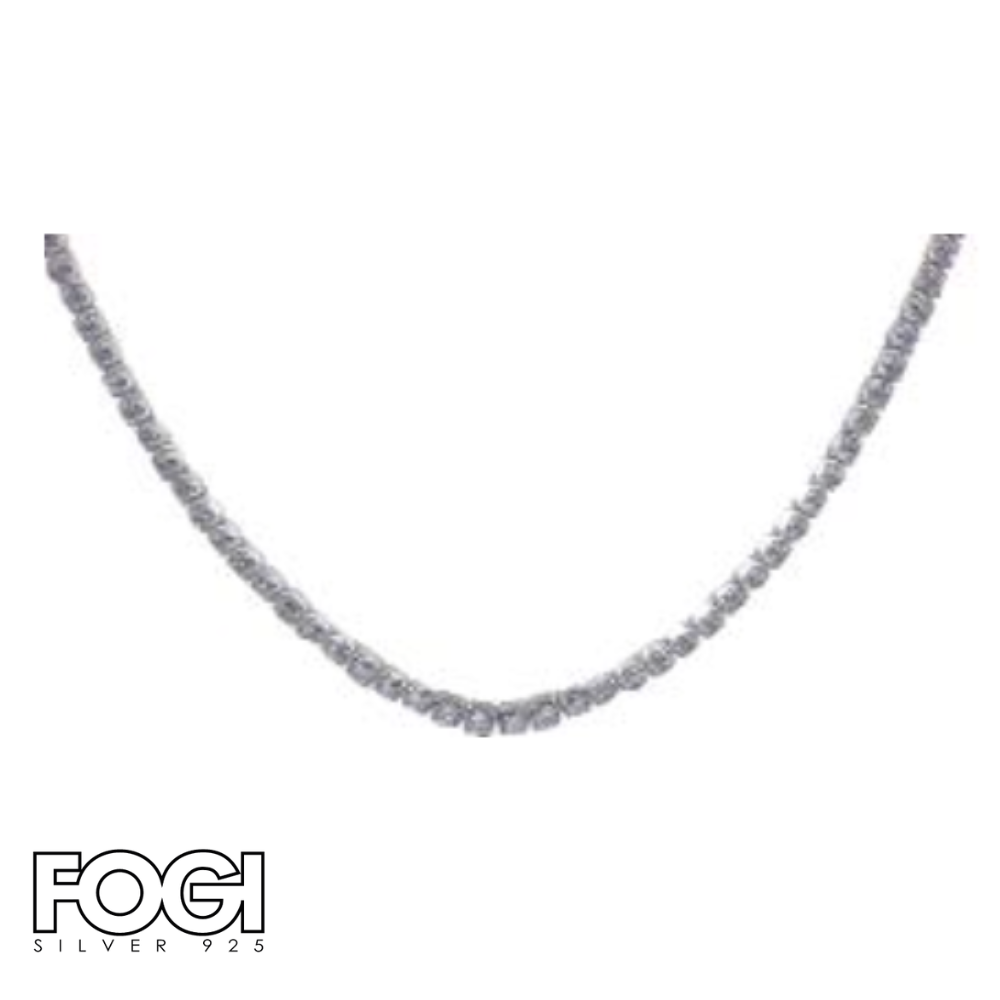 Collana Donna Fogi Silver 925 con pietre crystal Rif. BDC14/1/1C