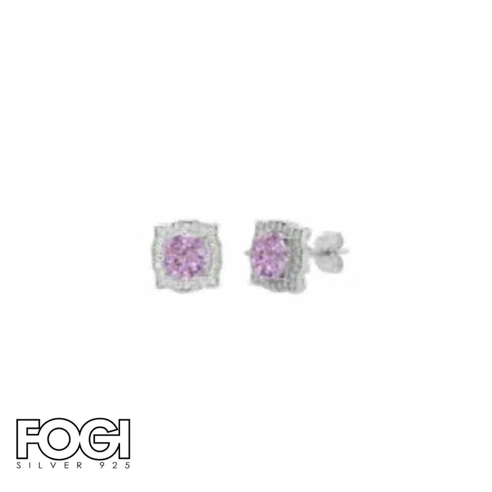 Orecchini Donna Fogi Silver 925 Collezione Princely con pietre crystal Rif. BDO109/1/11C