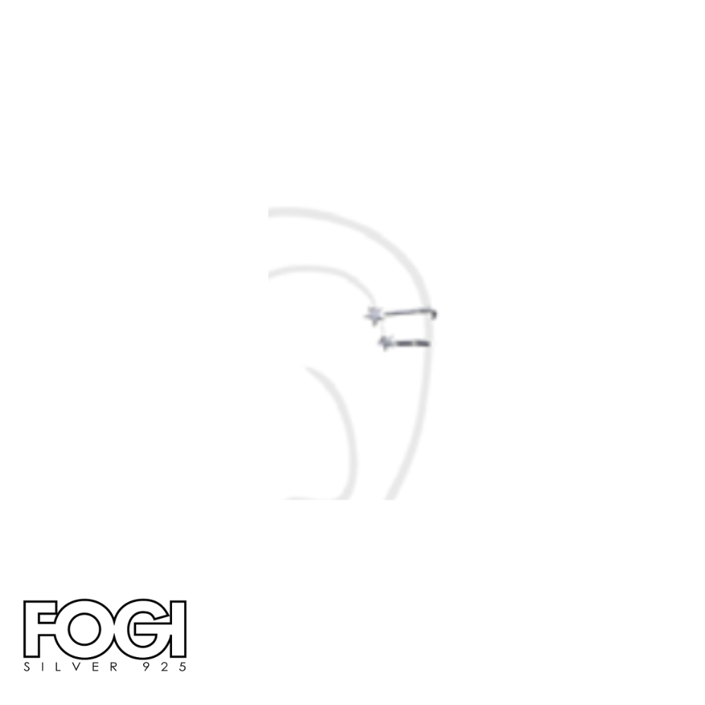 Orecchini Donna Fogi Silver 925 Collezione Petit con pietre crystal Rif. BGO20/1