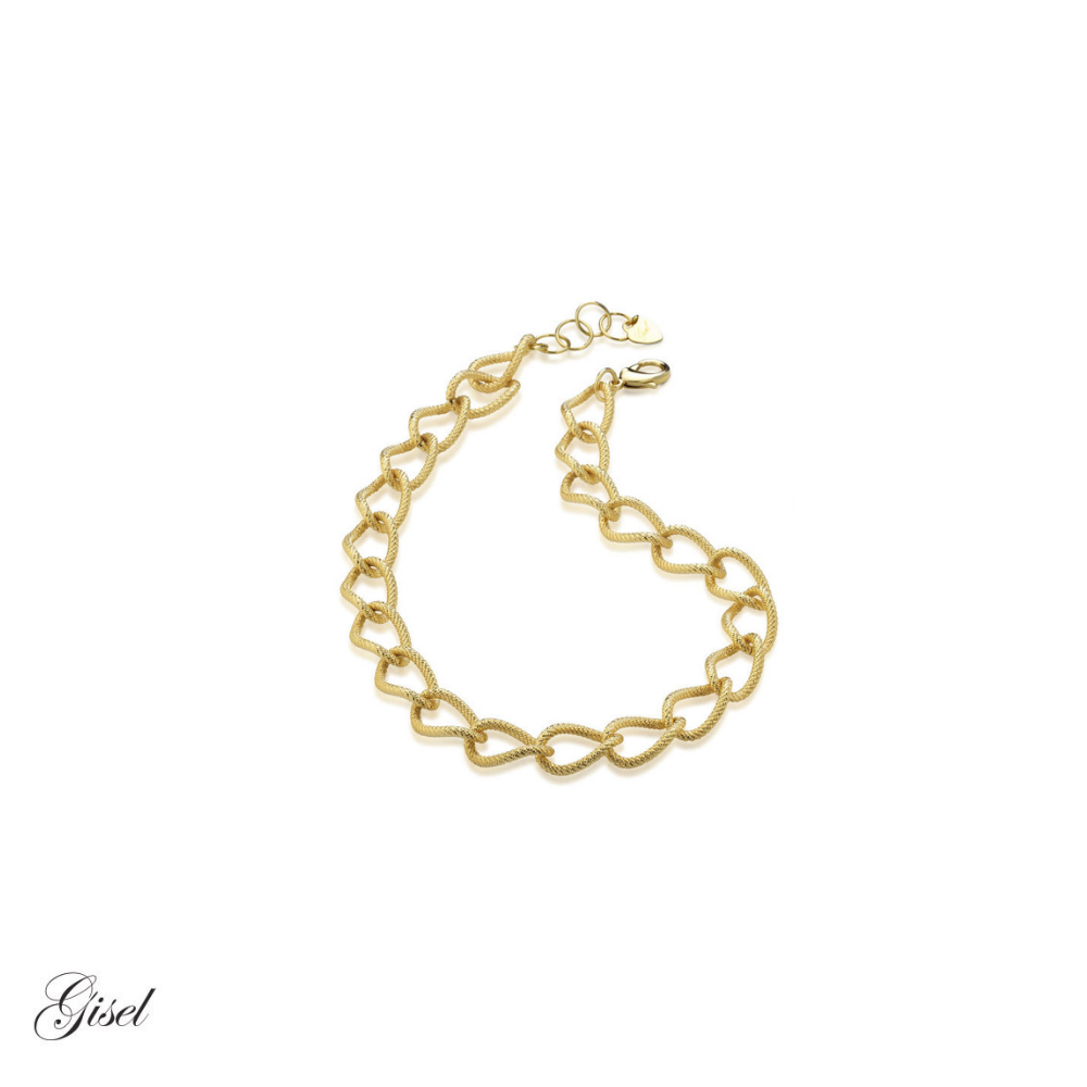 Collana Gisel con catene in bronzo satinata Rif. G-LBCL1141