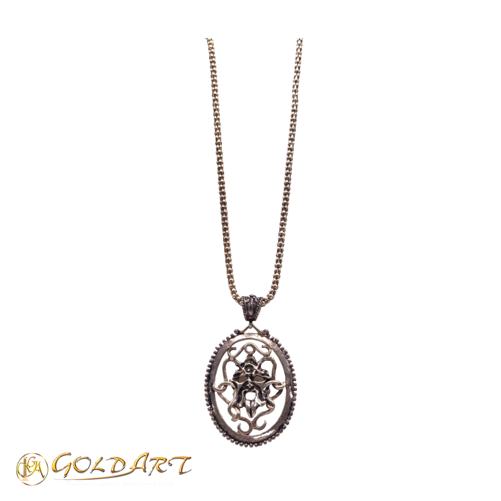 Collana Donna Gold’Art Tesoro di Hera con Maschera apotropaica - Rif. CTAGG-45