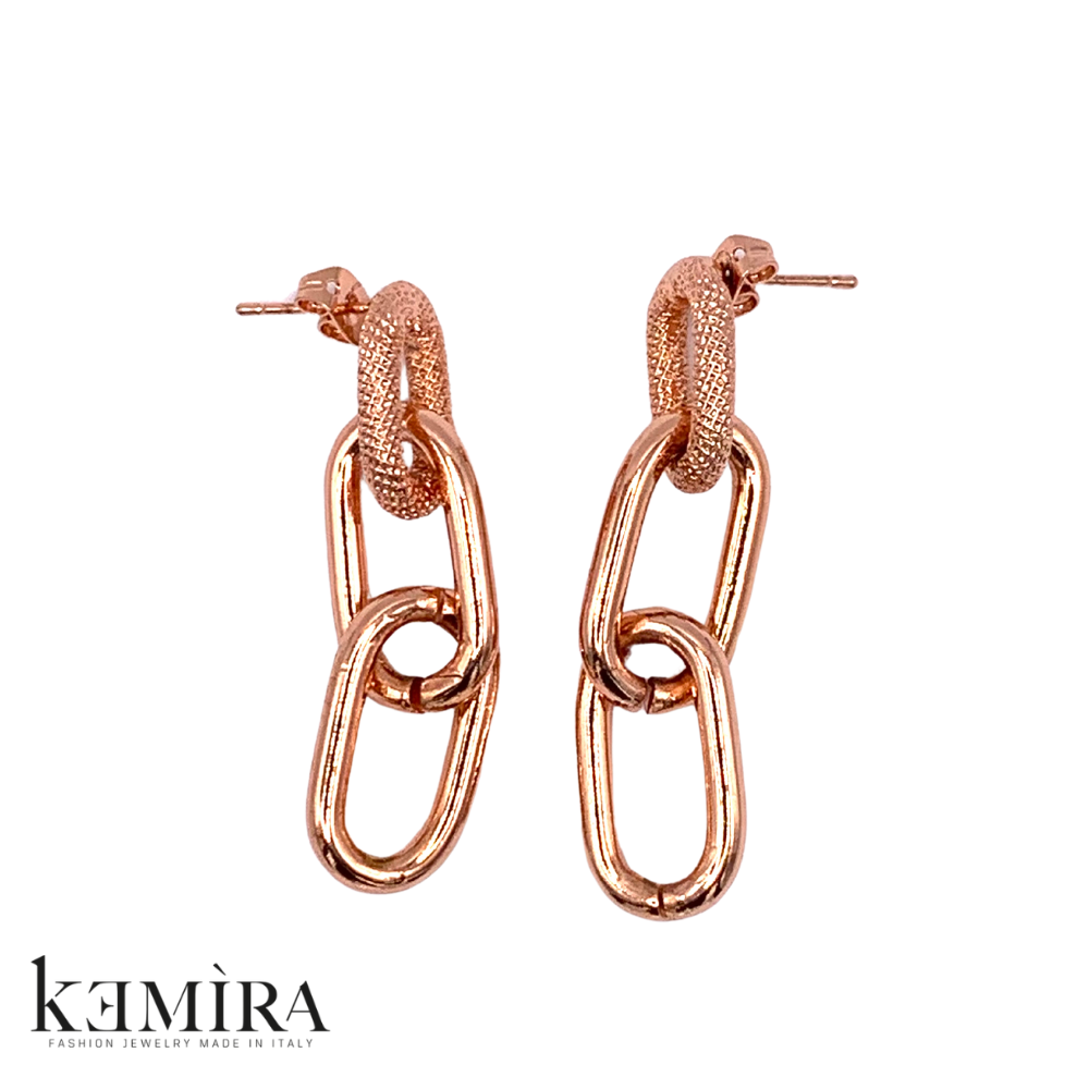 Orecchini Donna Kemira satinati rosè Rif. KIO169/2/2