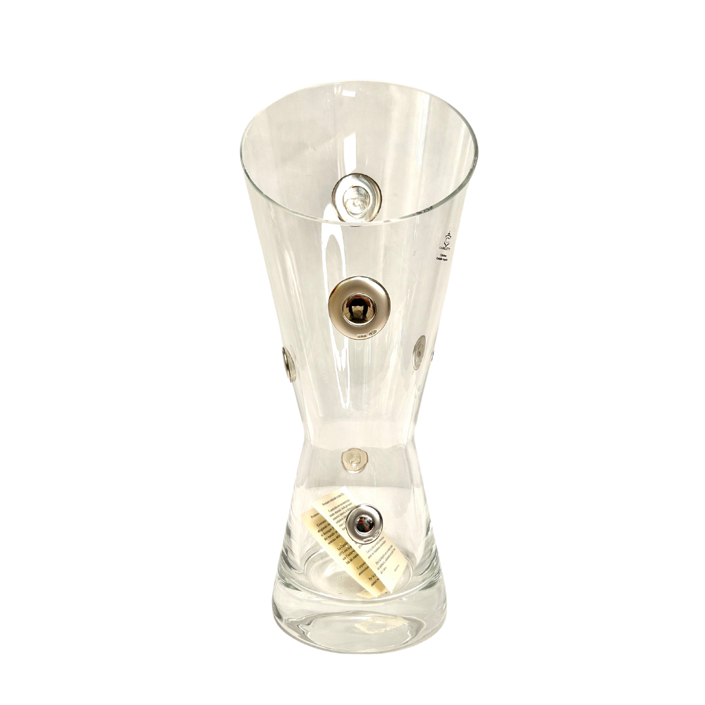 Vaso Camilletti in argento e cristallo - rif. 173136