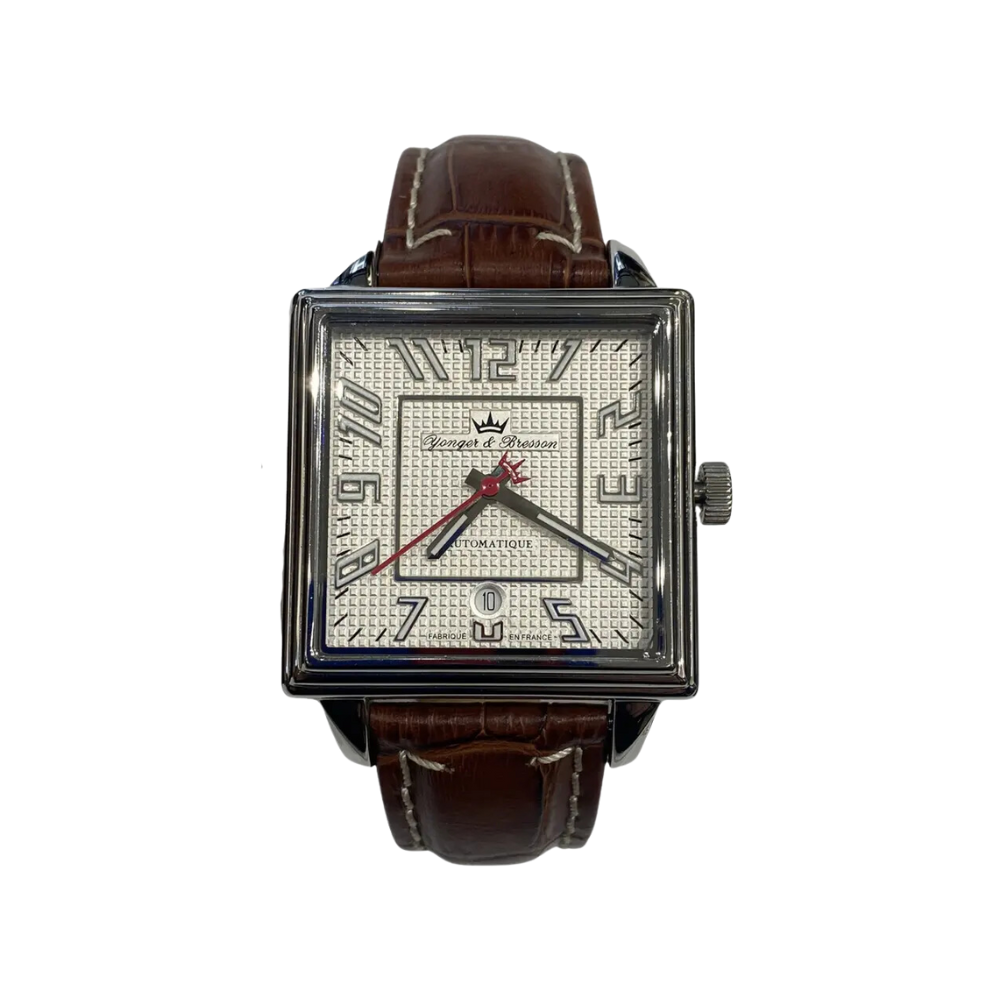 Yonger & Bresson Uomo automatico con cinturino in pelle - YBH8312/02