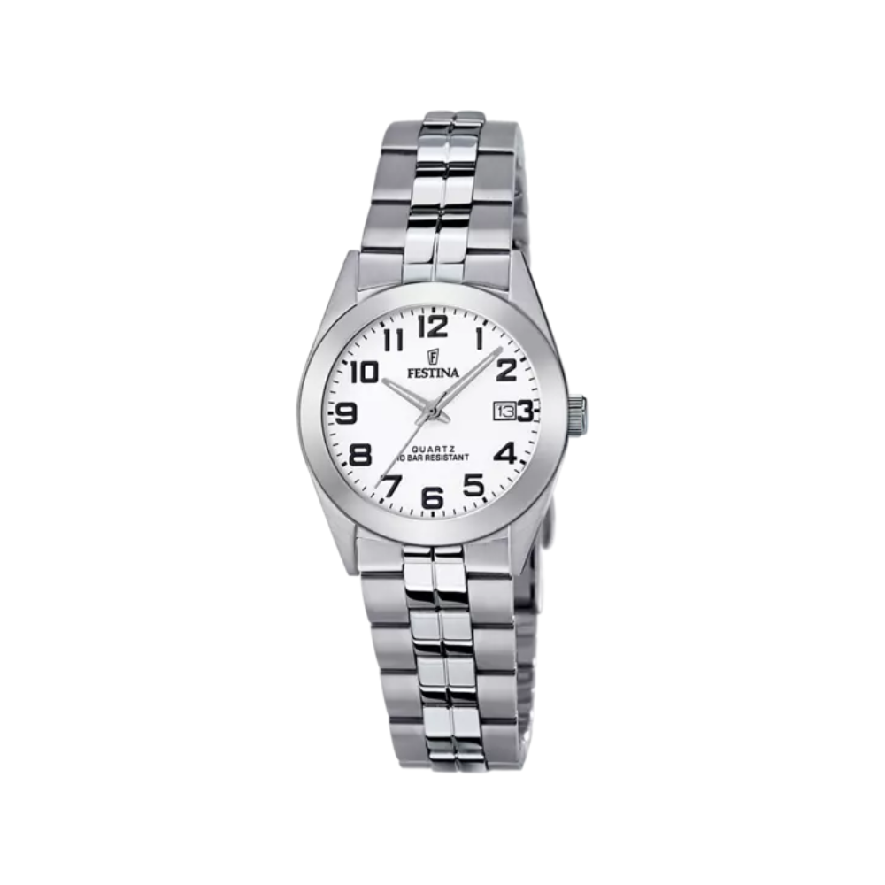 Festina Donna Classics Bianco in Acciaio F20438/1