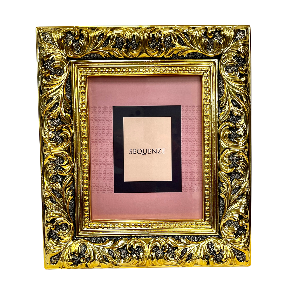 Cornice SEQUENZE decorata d'oro - rif. SQ1451/13G