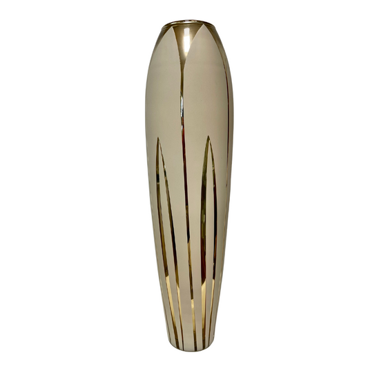 Vaso in vetro dipinto a mano - rif. 159/12