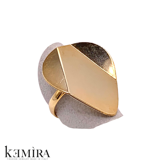 Anello Donna Kemira in galvanica oro Rif. KIA29/3