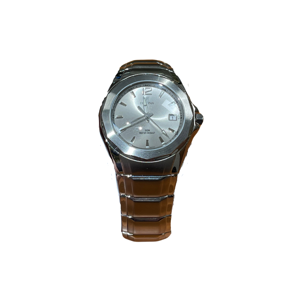 Festina Donna Solo Tempo Grigio con Cinturino in Acciaio F6665/7
