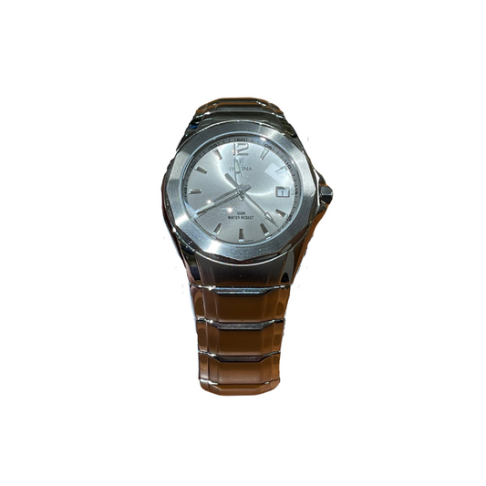 Festina Donna Solo Tempo Grigio con Cinturino in Acciaio F6665/7