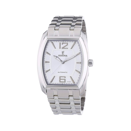 Festina Uomo Automatico Bianco con Cinturino in Acciaio F6755/D